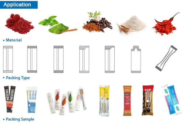 Multi-Row Packaging Machine for Powder