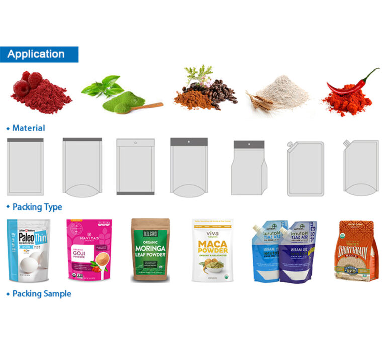 Doypack Packaging Machine for Powder