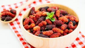 mulberries